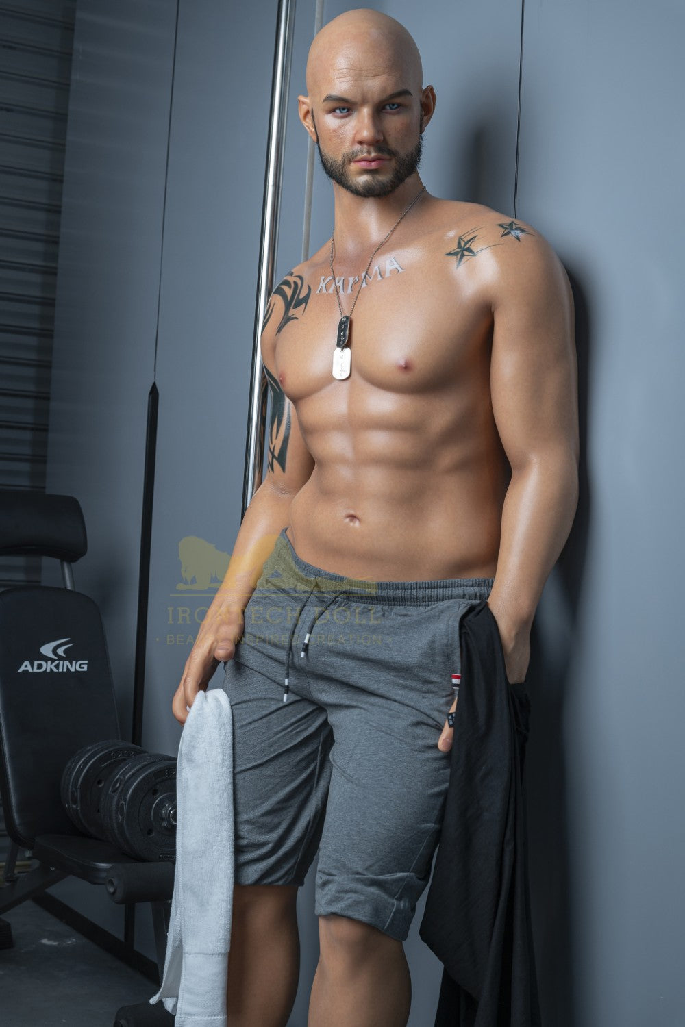 Cliff Jensen Porn star Sex doll (Irontech Doll 190 cm silicone)