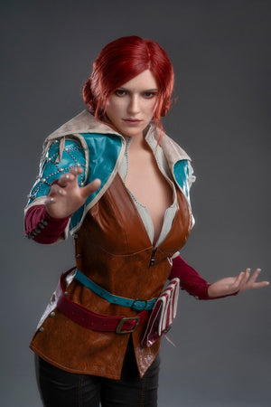 Triss sex doll (Game Lady 168cm e-cup No.17 silicone)