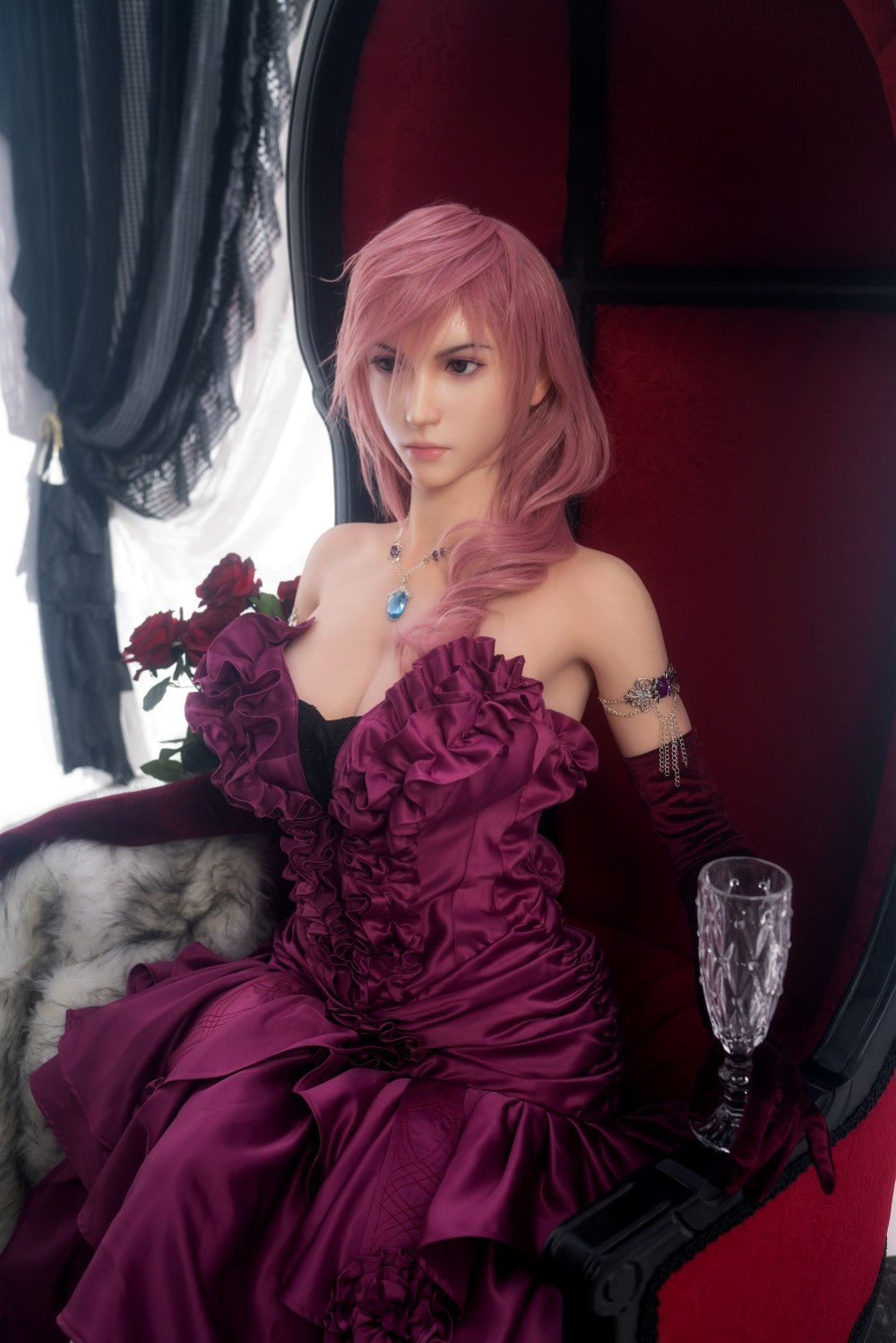 Lightning Sex doll (Game Lady 171cm g-cup No.19 silicone)