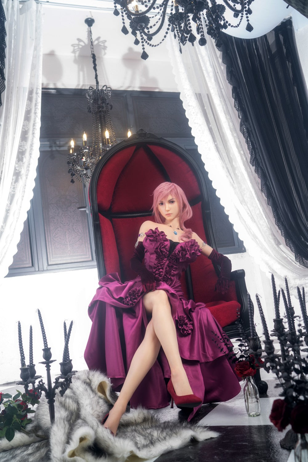 Lightning Sex doll (Game Lady 171cm g-cup No.19 silicone)