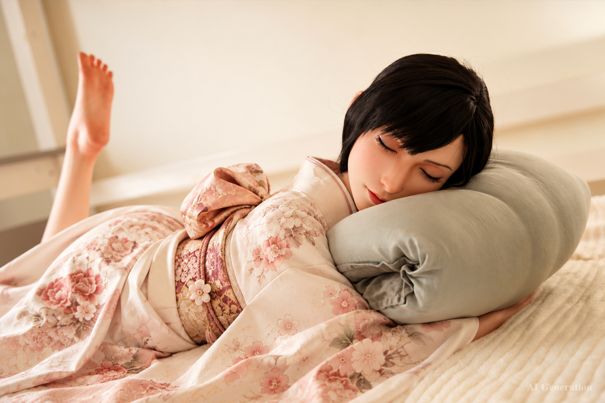 Tifa Sleeping Sexdocka (Game Lady 167cm D-Kupa No.45 Silikon)