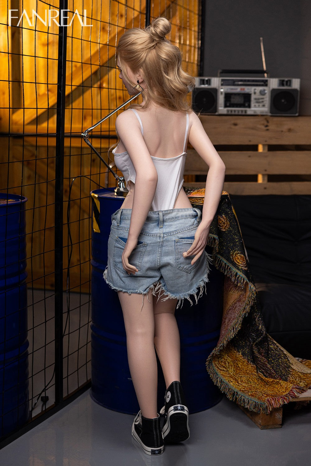 Gina Sex doll (FanReal Doll 155cm f-cup silicone)