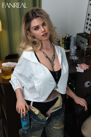 Maria Sexdocka (FanReal Doll 168cm F-kupa Silikon)