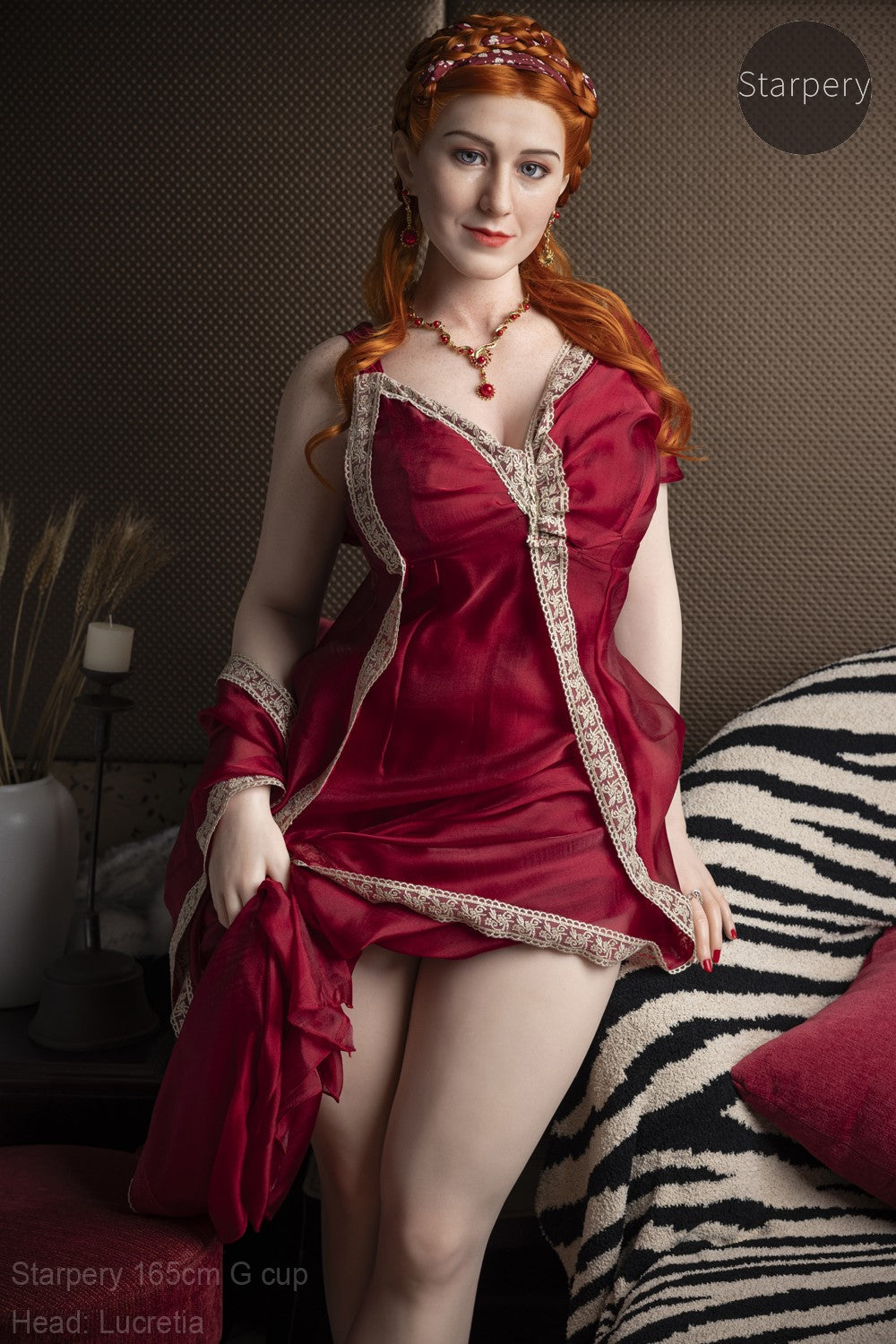 Lucretia Sex doll (Starpery 165cm G-cup TPE+silicone)