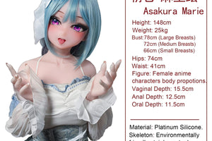 Asakura Marie Sex doll (Elsa Babe 165cm Rahc018 silicone)