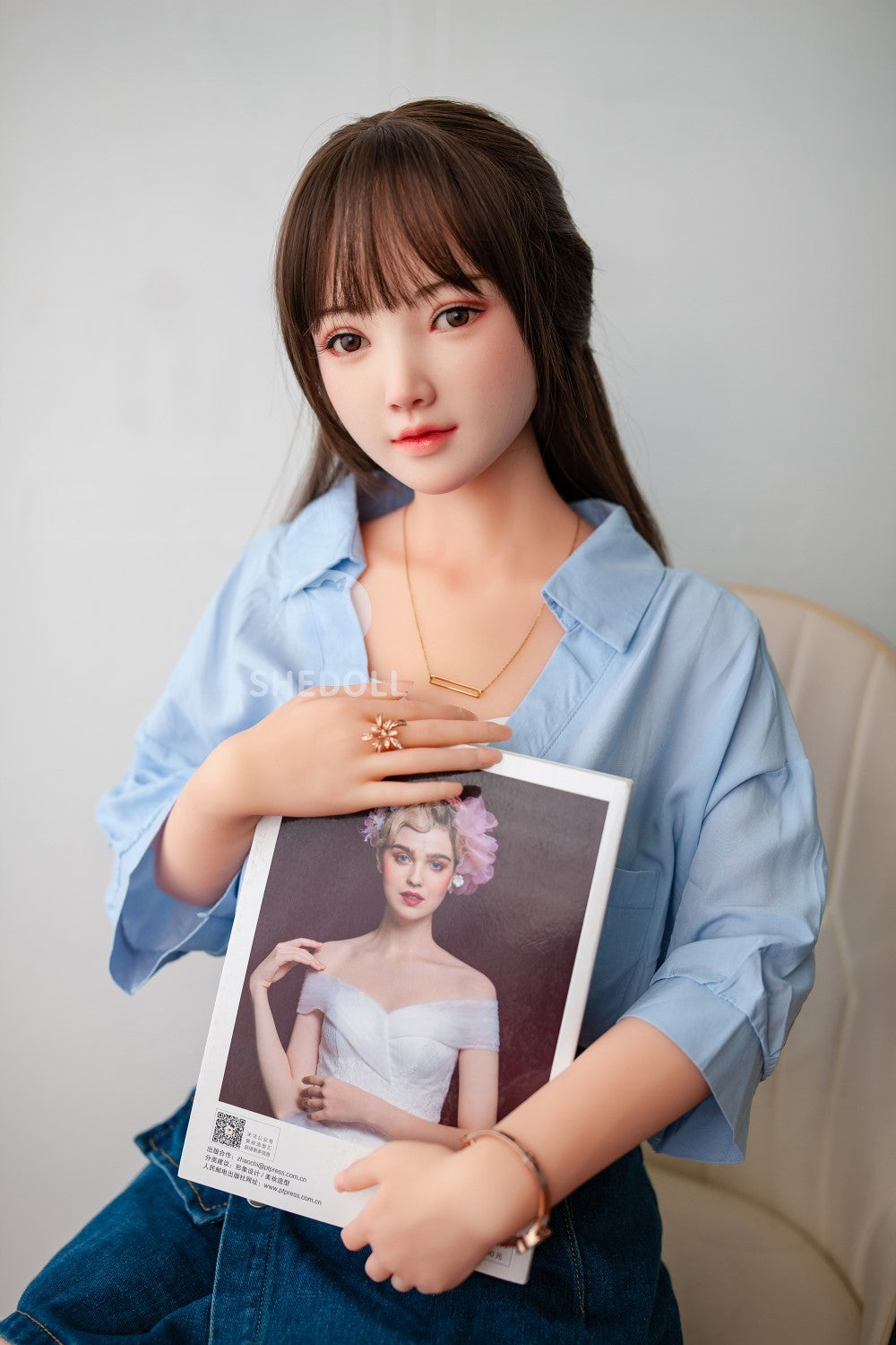 Sunny Sex doll (SHEDOLL 148cm D-cup #SH002 TPE+silicone)