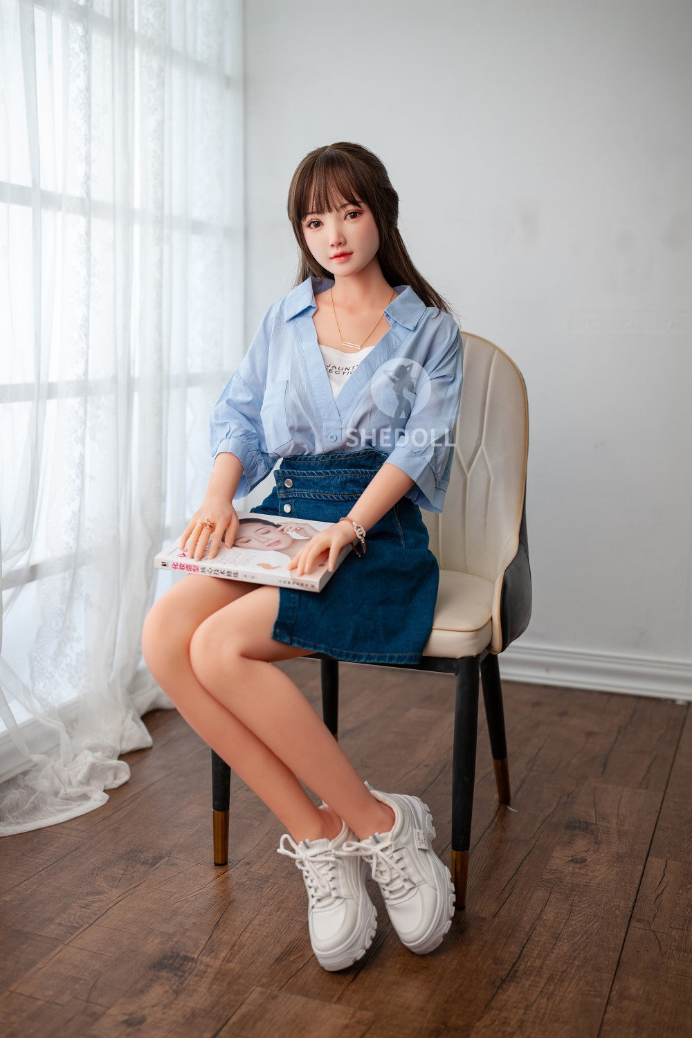 Sunny Sex doll (SHEDOLL 148cm D-cup #SH002 TPE+silicone)