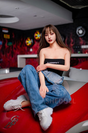 Beryl sex doll (SHEDOLL 158cm c-cup #Sh004 tpe+silicone)