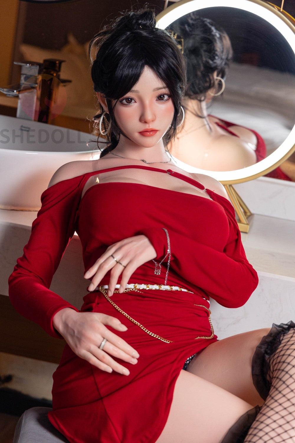 Rose Sex doll (SHEDOLL 165cm e-cup #Sh051 2.0 silicone)
