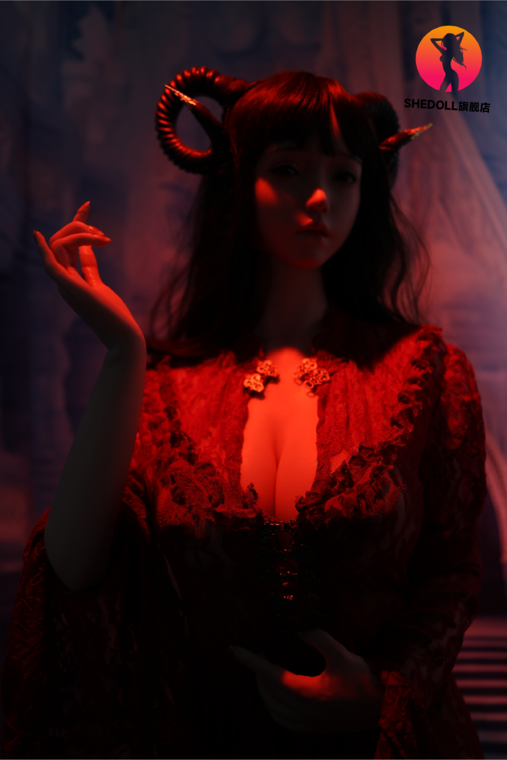 Chole Sex doll (SHEDOLL 163cm H-cup #SH071 silicone)