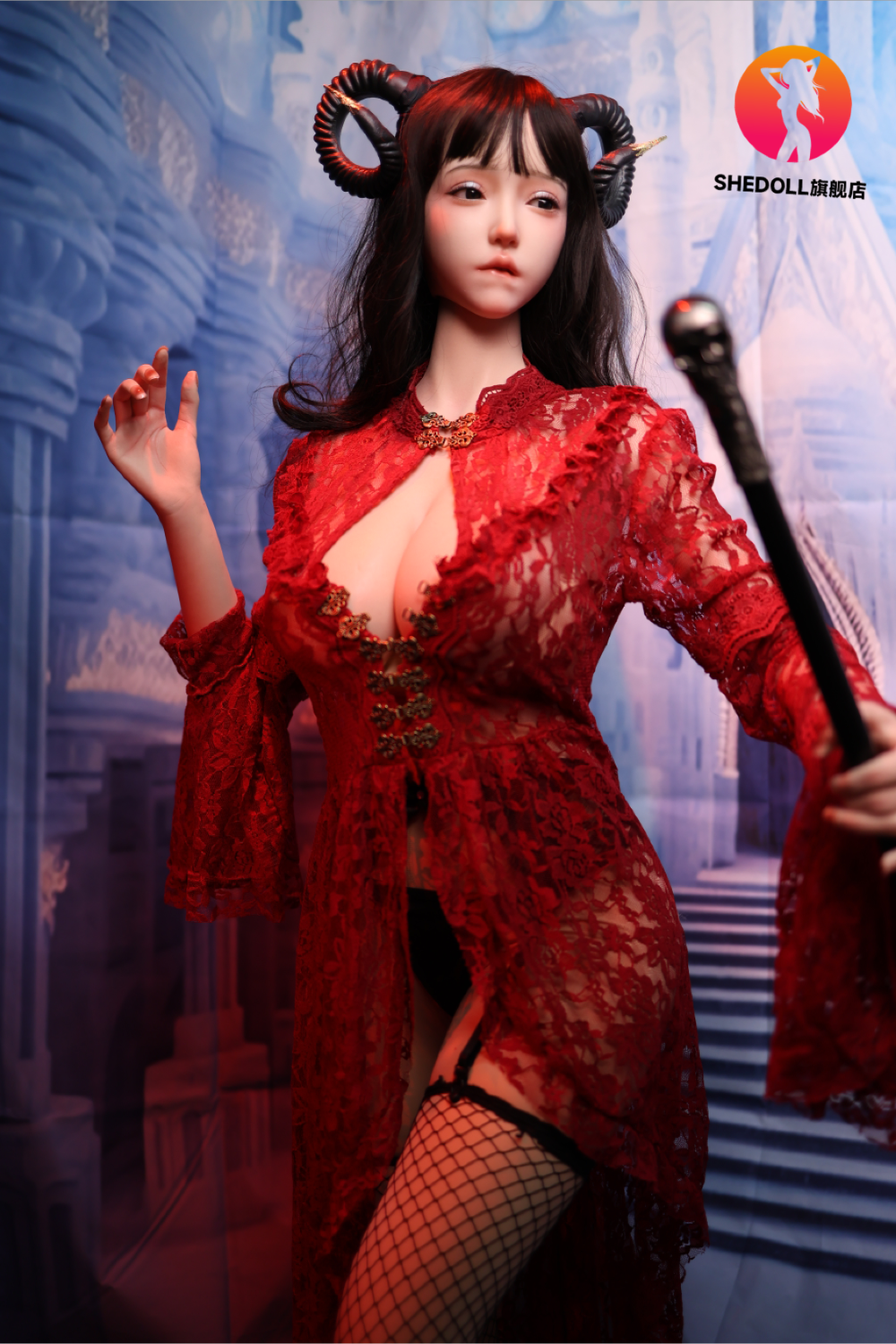 Chole Sex doll (SHEDOLL 163cm H-cup #SH071 silicone)