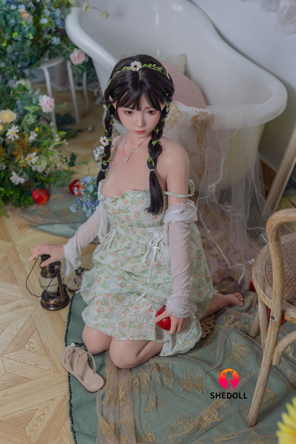 Lime Sex doll (SHEDOLL 158cm c-cup #SH100 2.0 silicone)