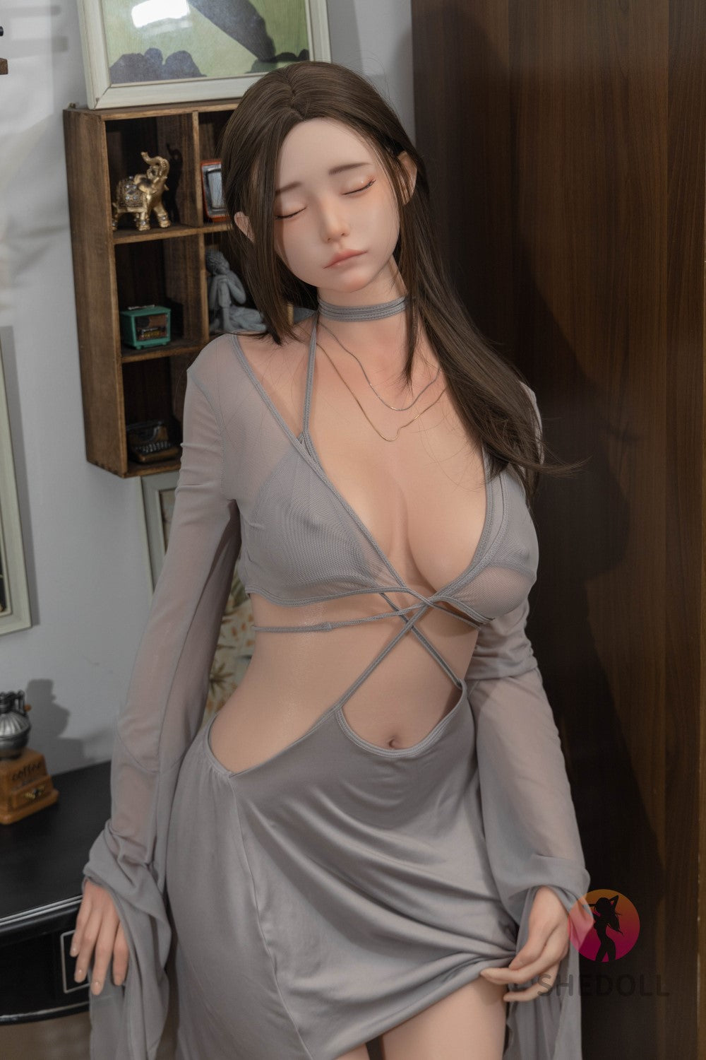 Sleeping Cheryl Sex doll (SHEDOLL 165cm e-cup #SH101 2.0 silicone)