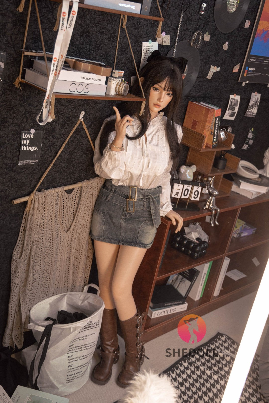 Vespers Sex doll (SHEDOLL 158cm c-cup #SH155 silicone)