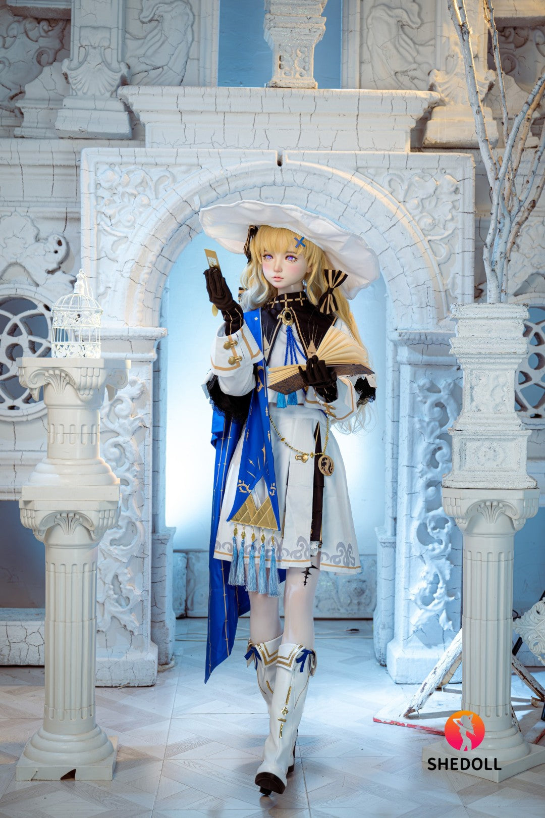 Phoebe Sex doll (SHEDOLL 152cm A-cup #SH189 2.0 TPE+silicone)