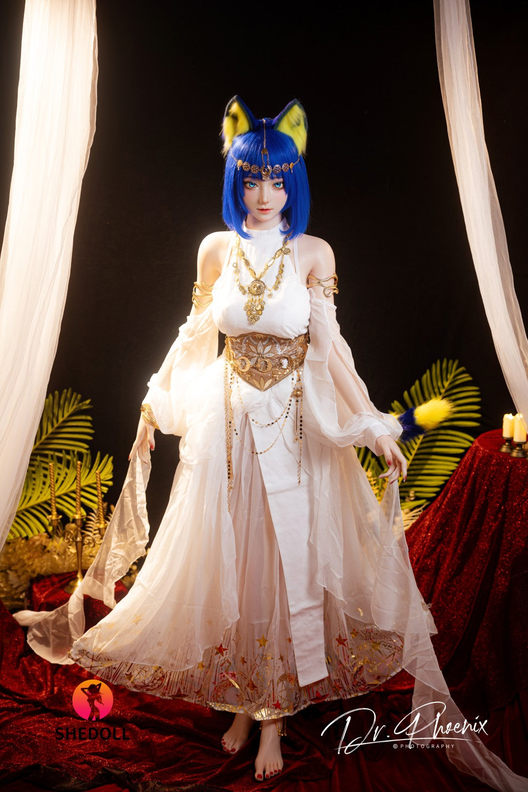 Ankha Sex doll (SHEDOLL 168cm D-cup #SH192 2.0 silicone)