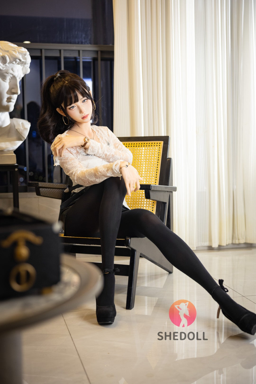 Lina Sex doll (SHEDOLL 152cm A-cup #SH202 2.0 silicone)