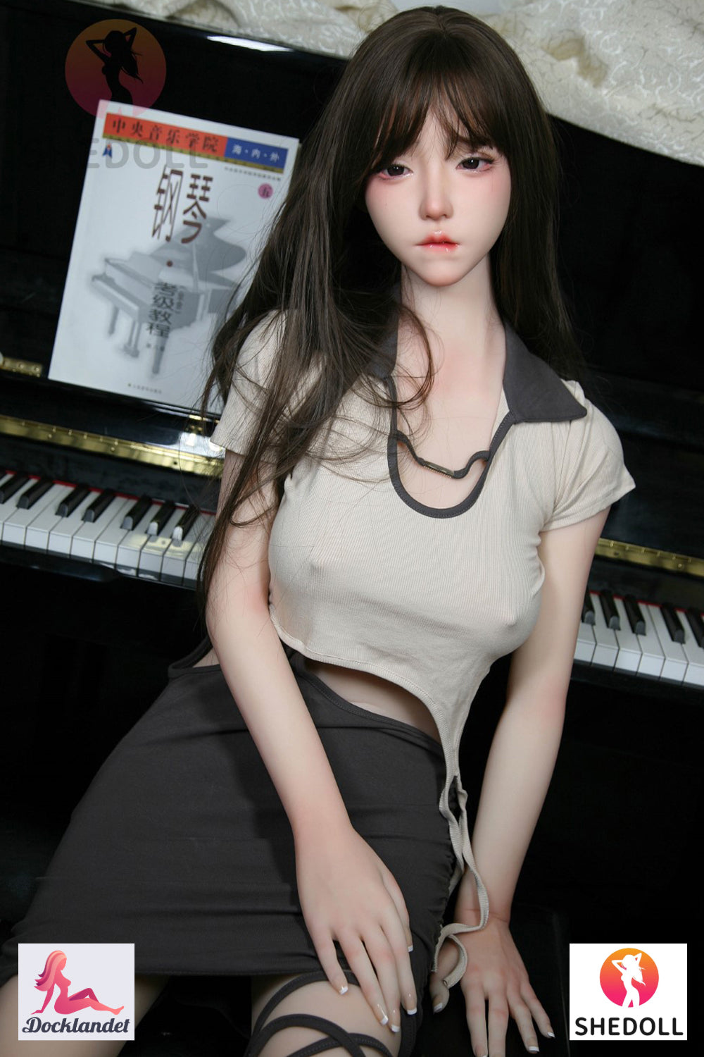 Chole sex doll (SHEDOLL 158cm c-cup #Sh070 TPE+silicone)