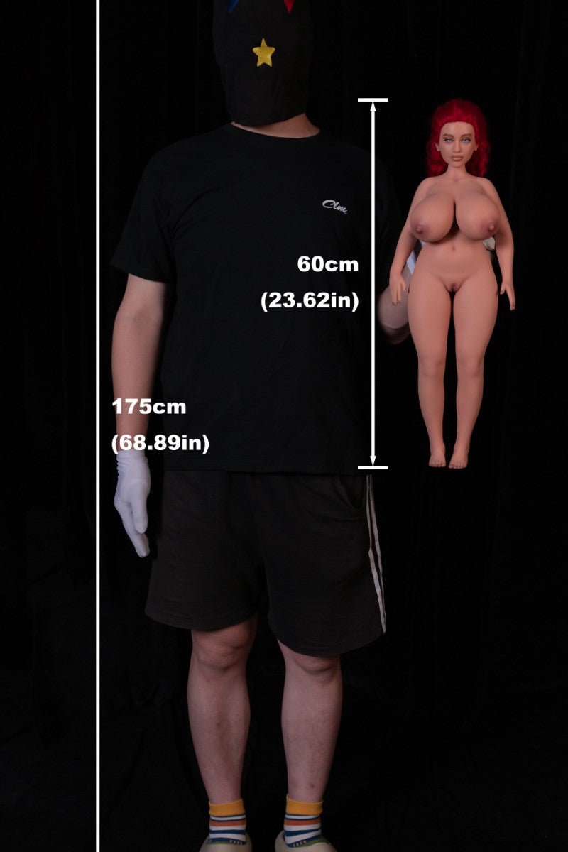 Hedy Sex doll (Climax Doll Mini 60cm C-cup silicone)