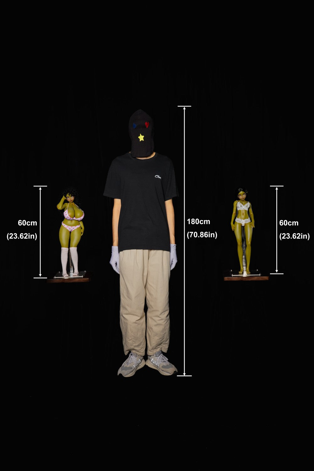 Honey Sex doll (Climax Doll Mini 60cm B-cup silicone)