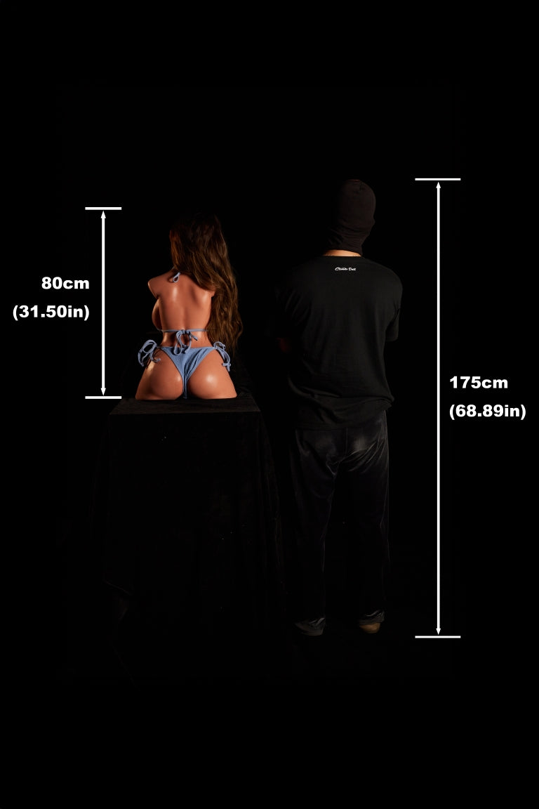 Eliza Torso Sex doll (Climax Doll ULW 80cm G-cup silicone)