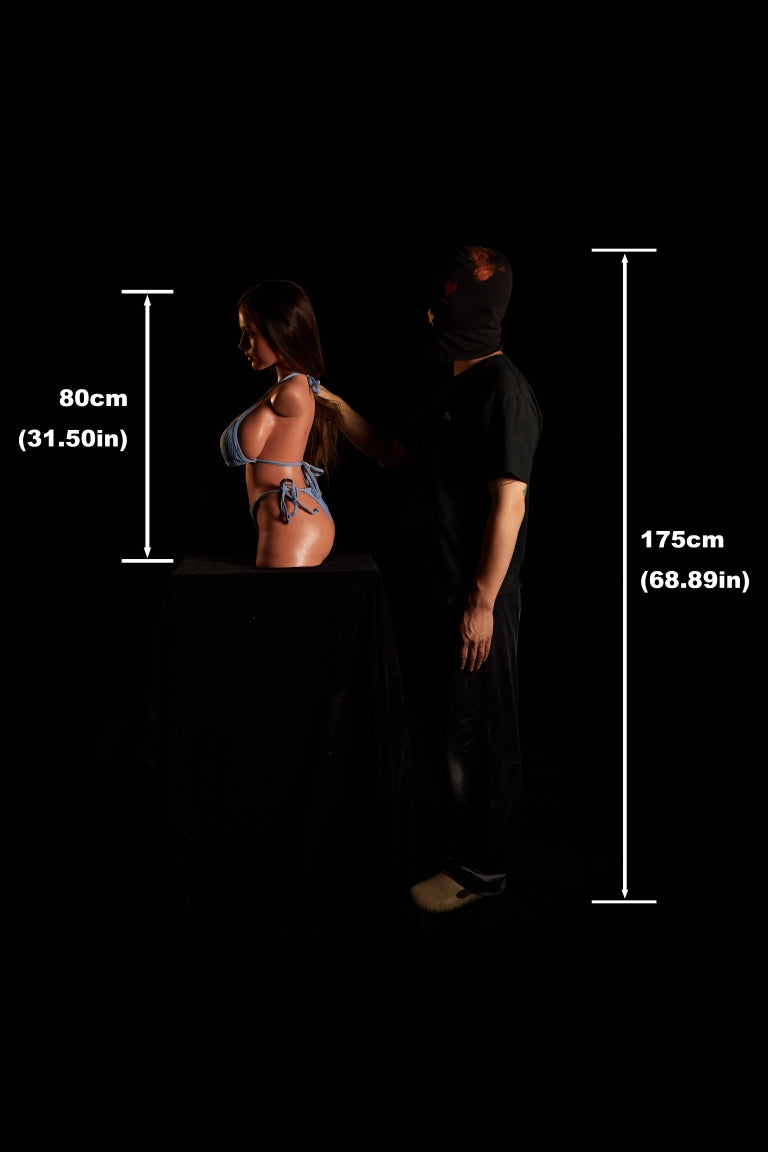 Eliza Torso Sex doll (Climax Doll ULW 80cm G-cup silicone)