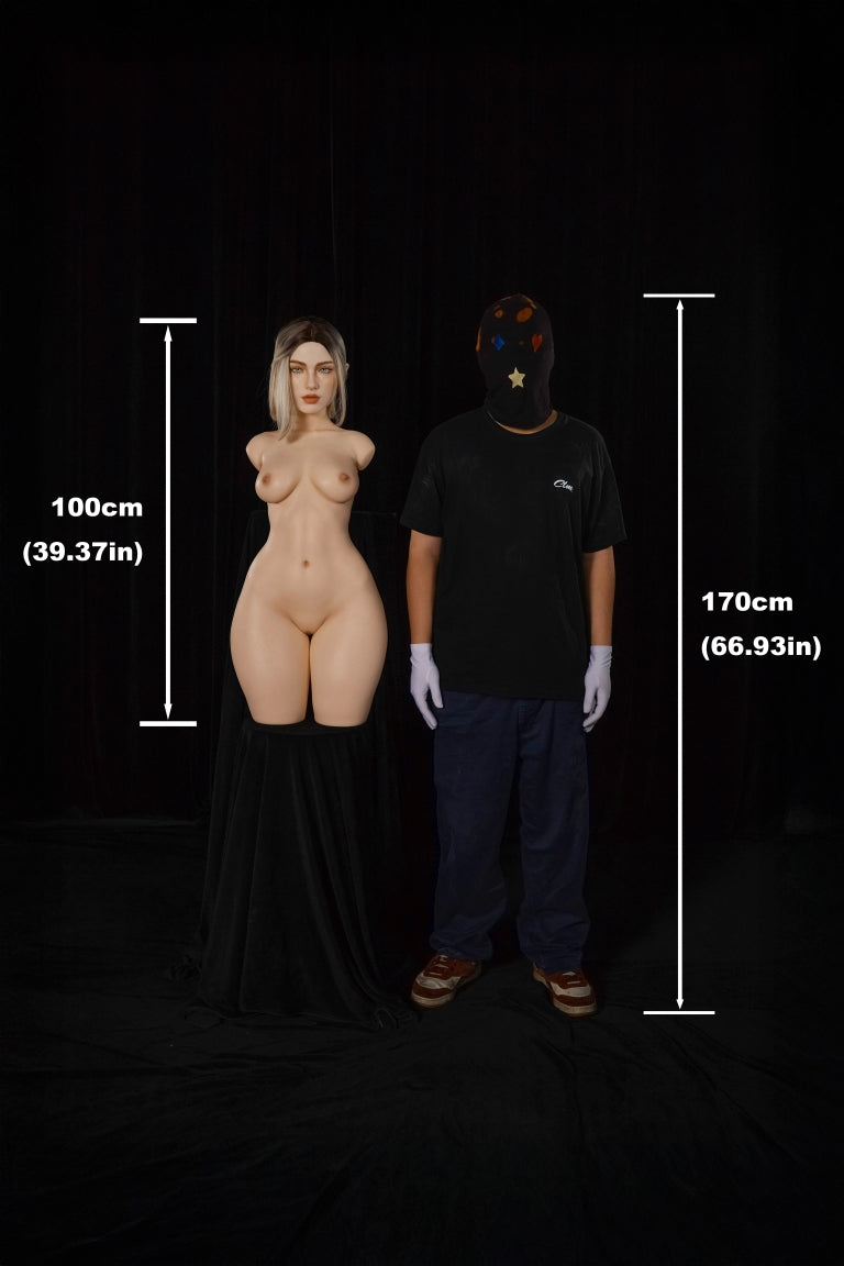 Eydis Torso Sex doll (Climax Doll ULW 80cm E-cup silicone)