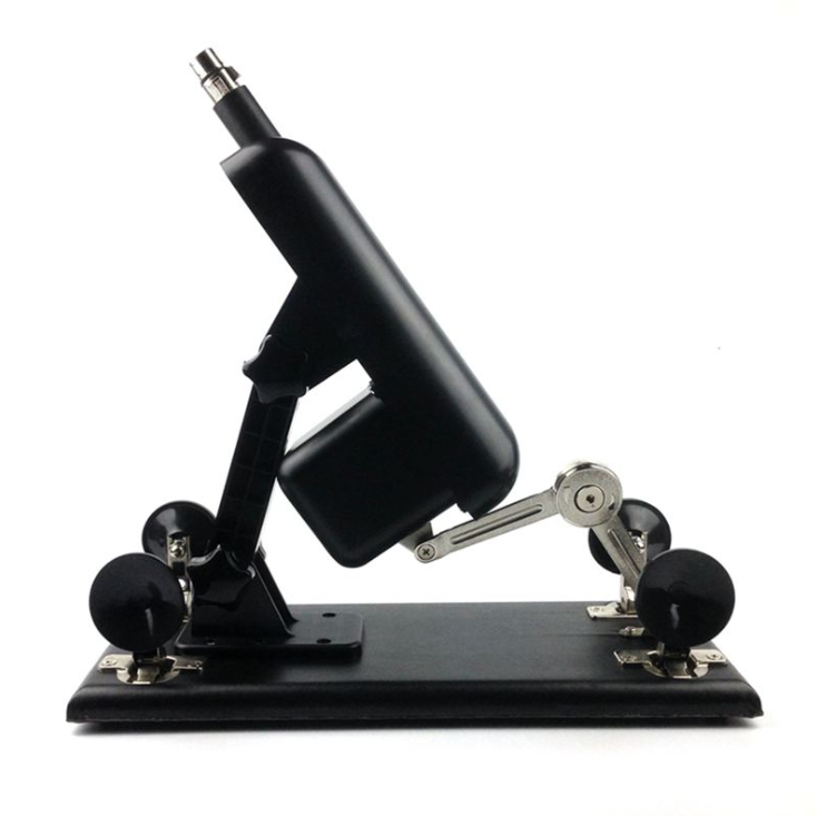 Compact and powerful sex machine with adjustable angle