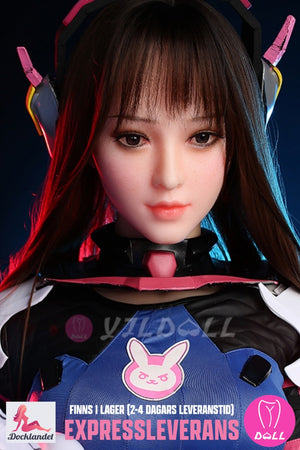 Yoko d.va sex doll (YJL Doll 155cm c-cup #825 TPE+silicone) EXPRESS