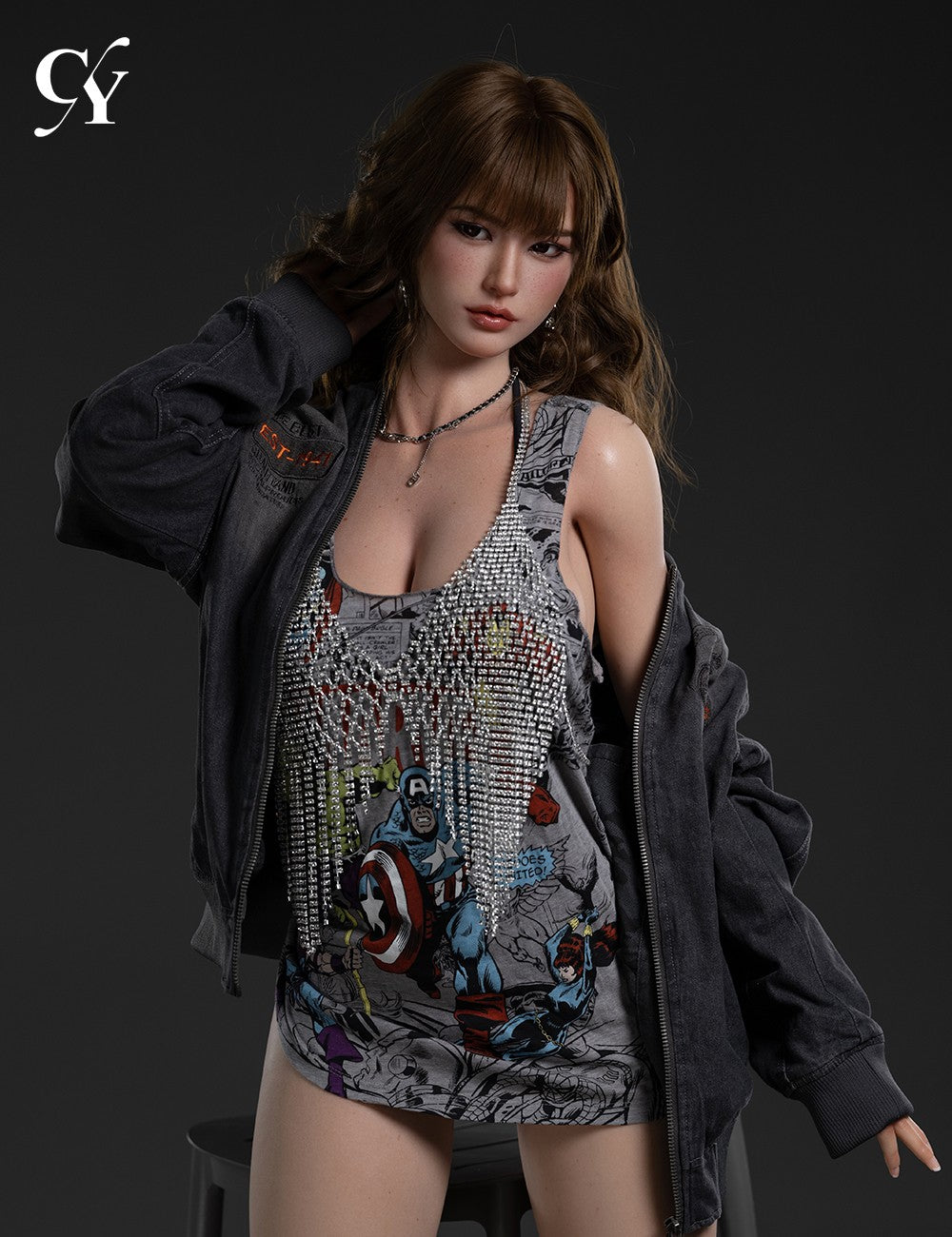 Yuki Sex doll (TOP CYDOLL 168cm F-cup TPE+silicone)