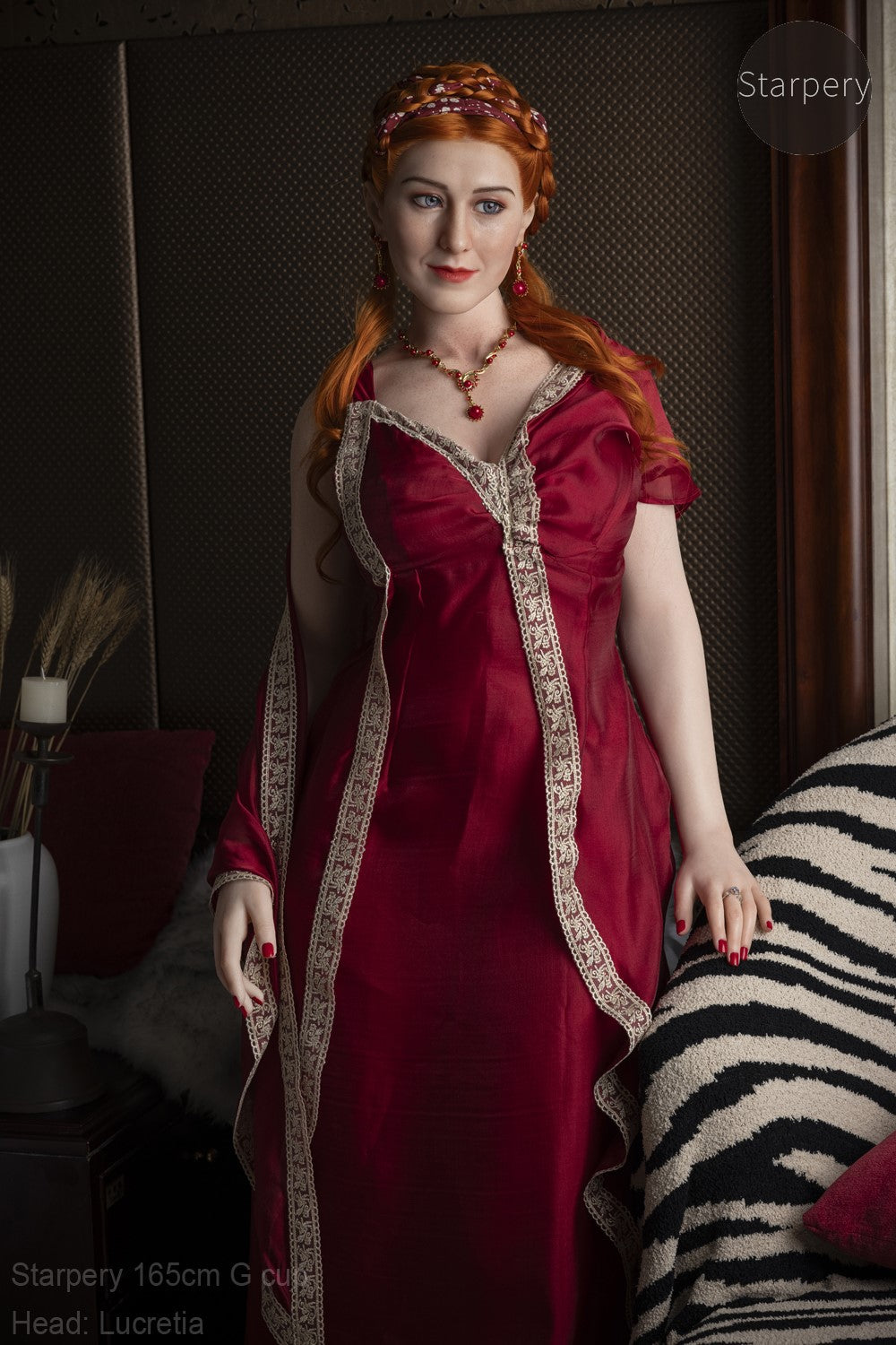 Lucretia Sex doll (Starpery 165cm G-cup TPE+silicone)