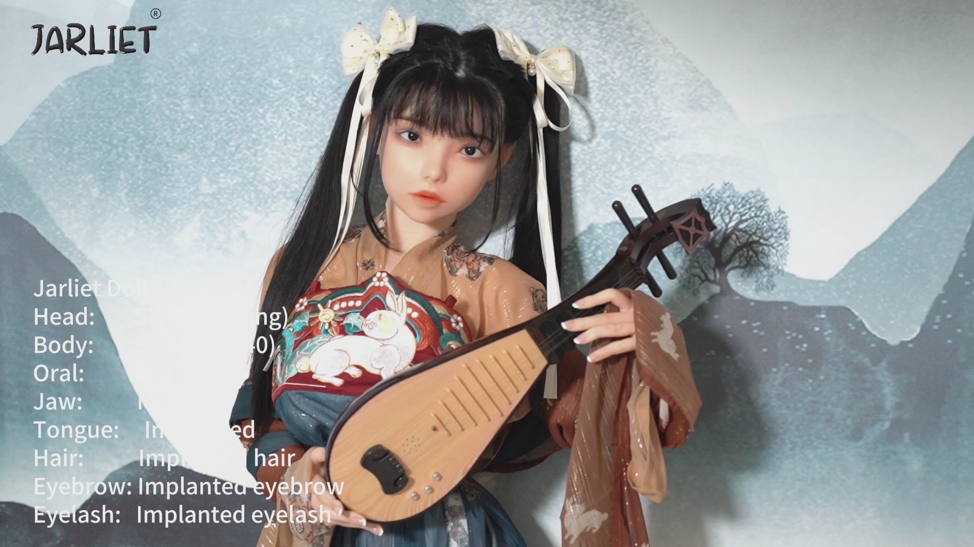 Qing 2 Sex doll (Jarliet 140cm c-cup silicone)