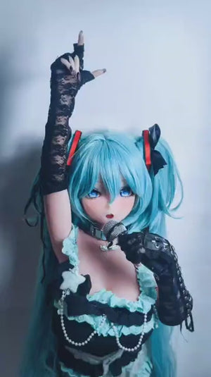 Hatsuna Miku sex doll (Elsa Babe 148cm Rad014 silicone)