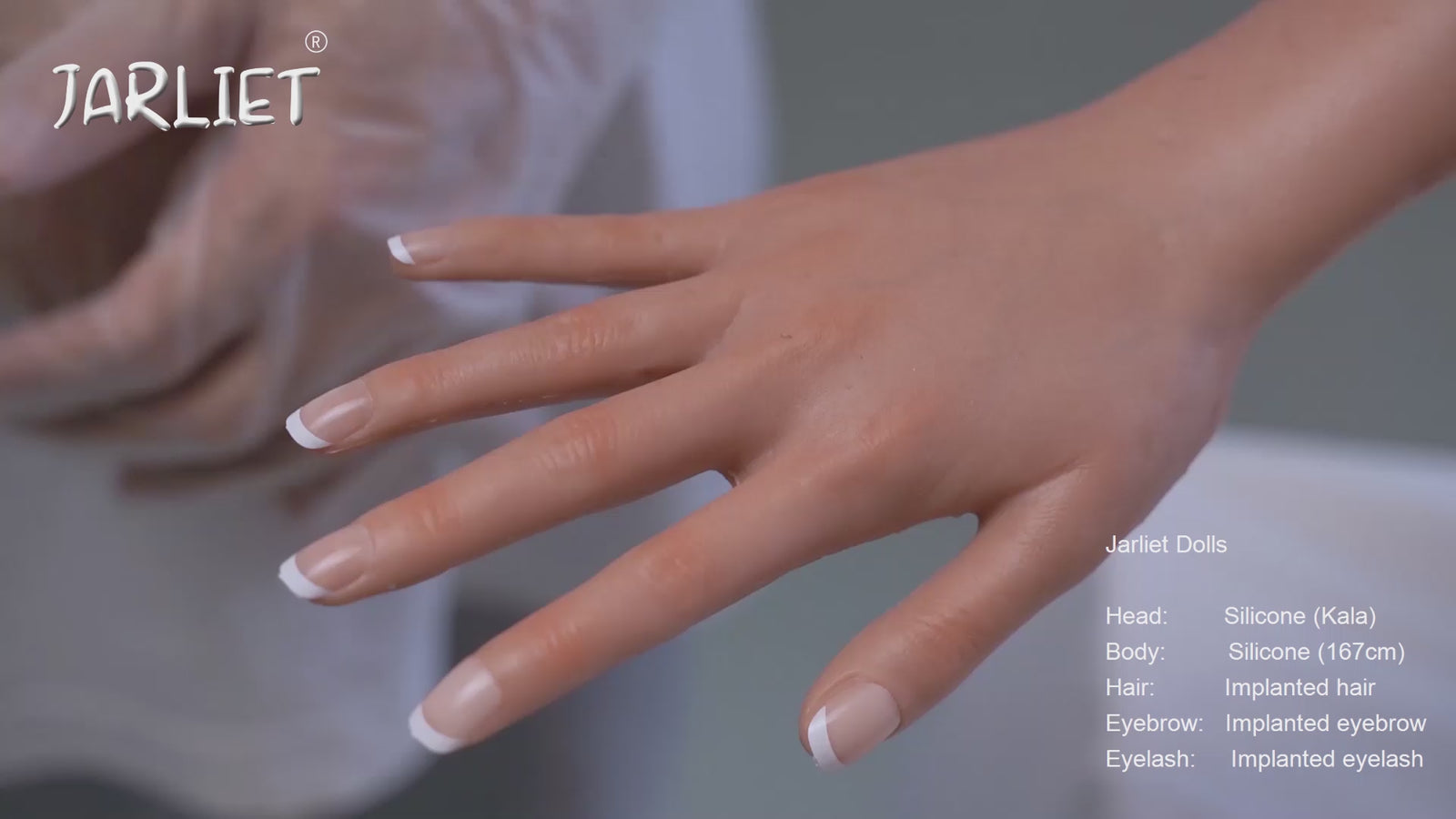 Bald Sex doll (Jarliet 167cm B-cup silicone)