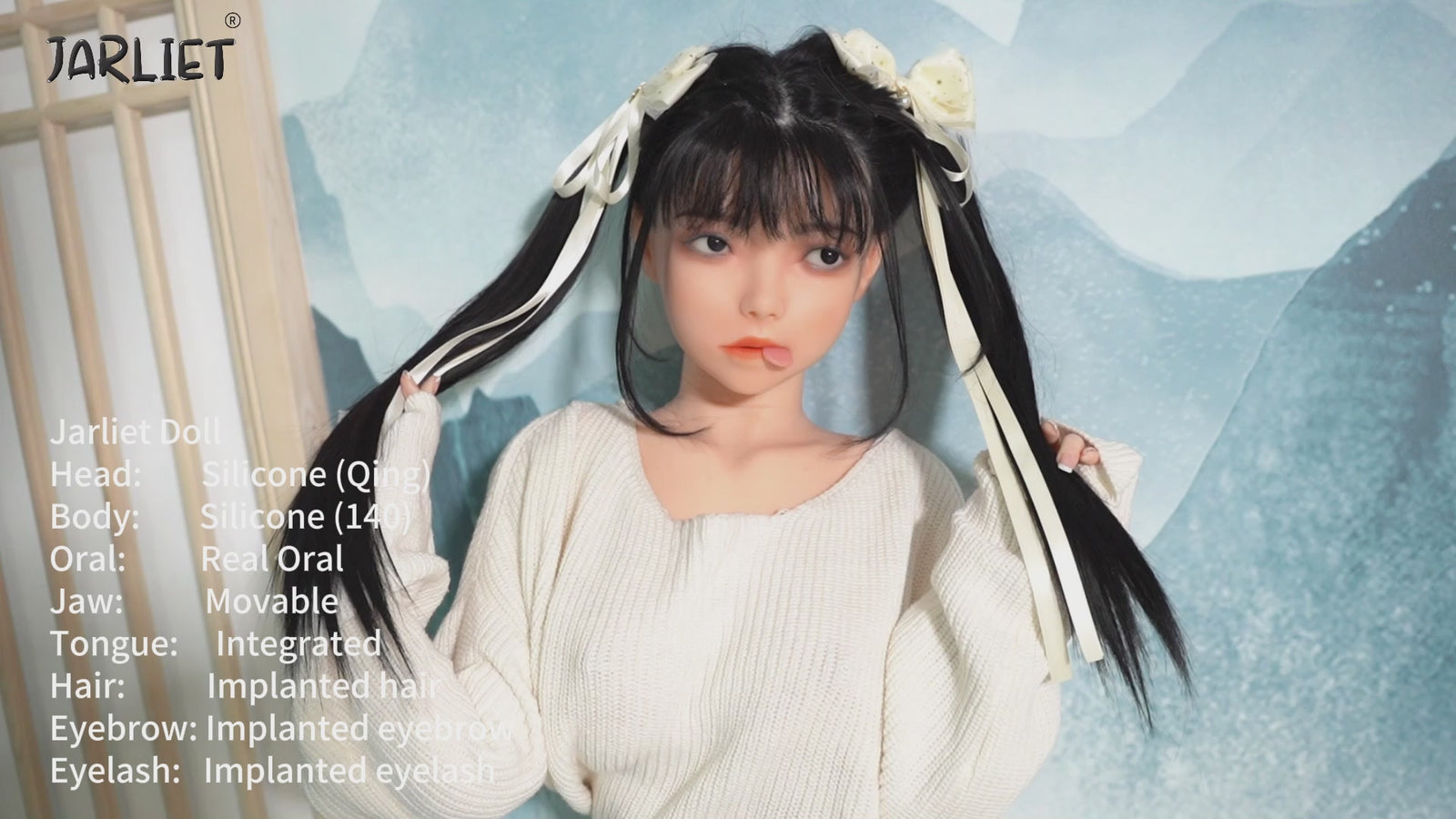 Qing Sex doll (Jarliet 140cm C-cup silicone)