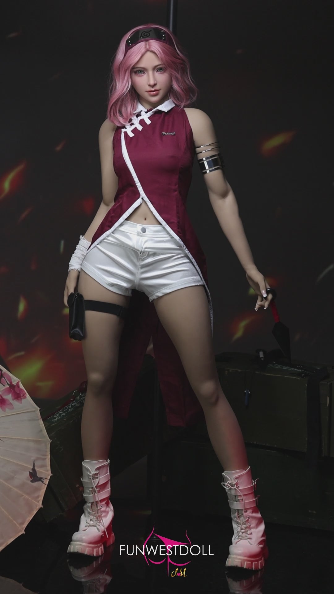 Sakura Alice Sex doll (FunWest Doll 159cm A-cup #038 S-TPE) EXPRESS