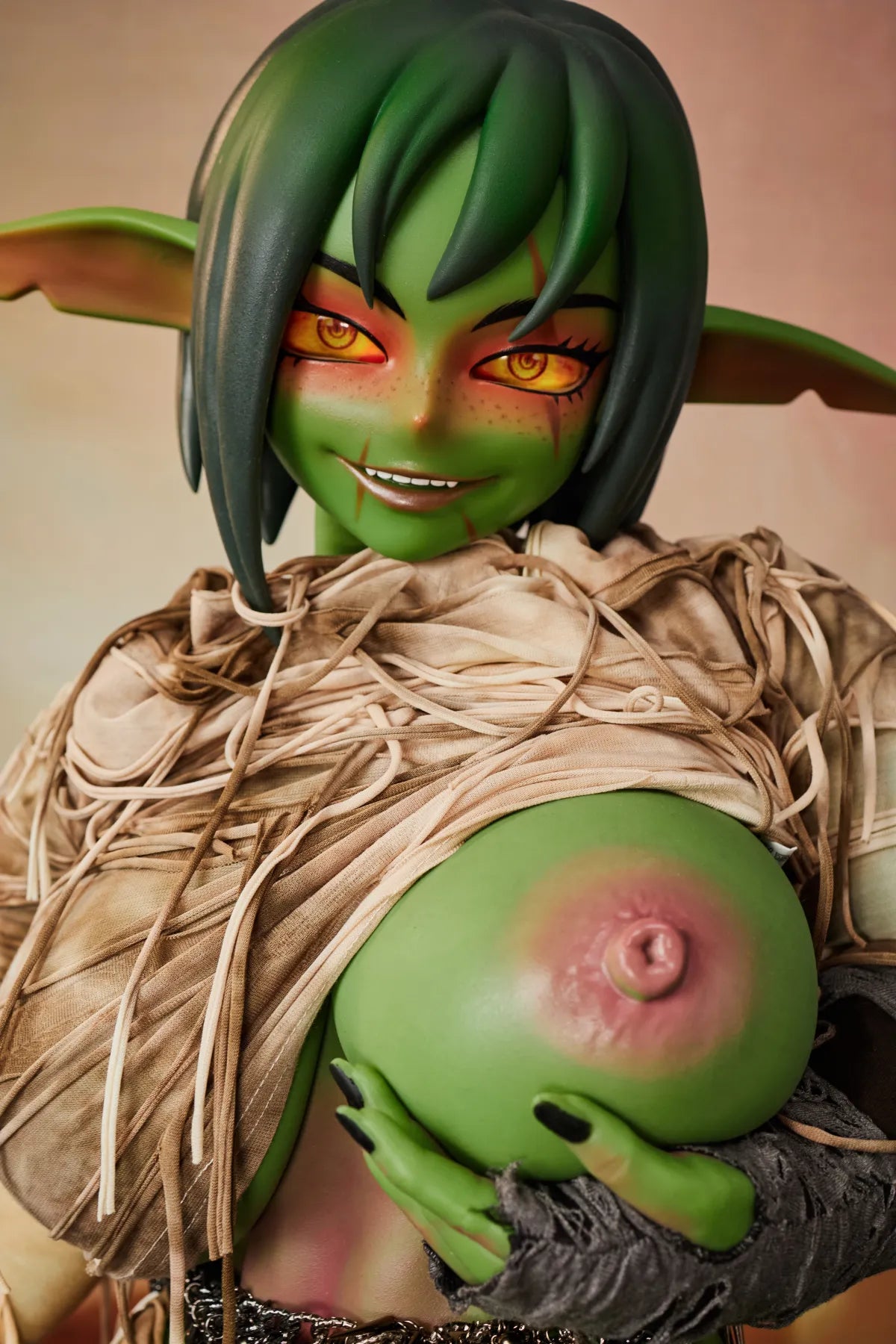 Barza Orc Sex doll (Climax Doll Ultra 120cm J-cup silicone)