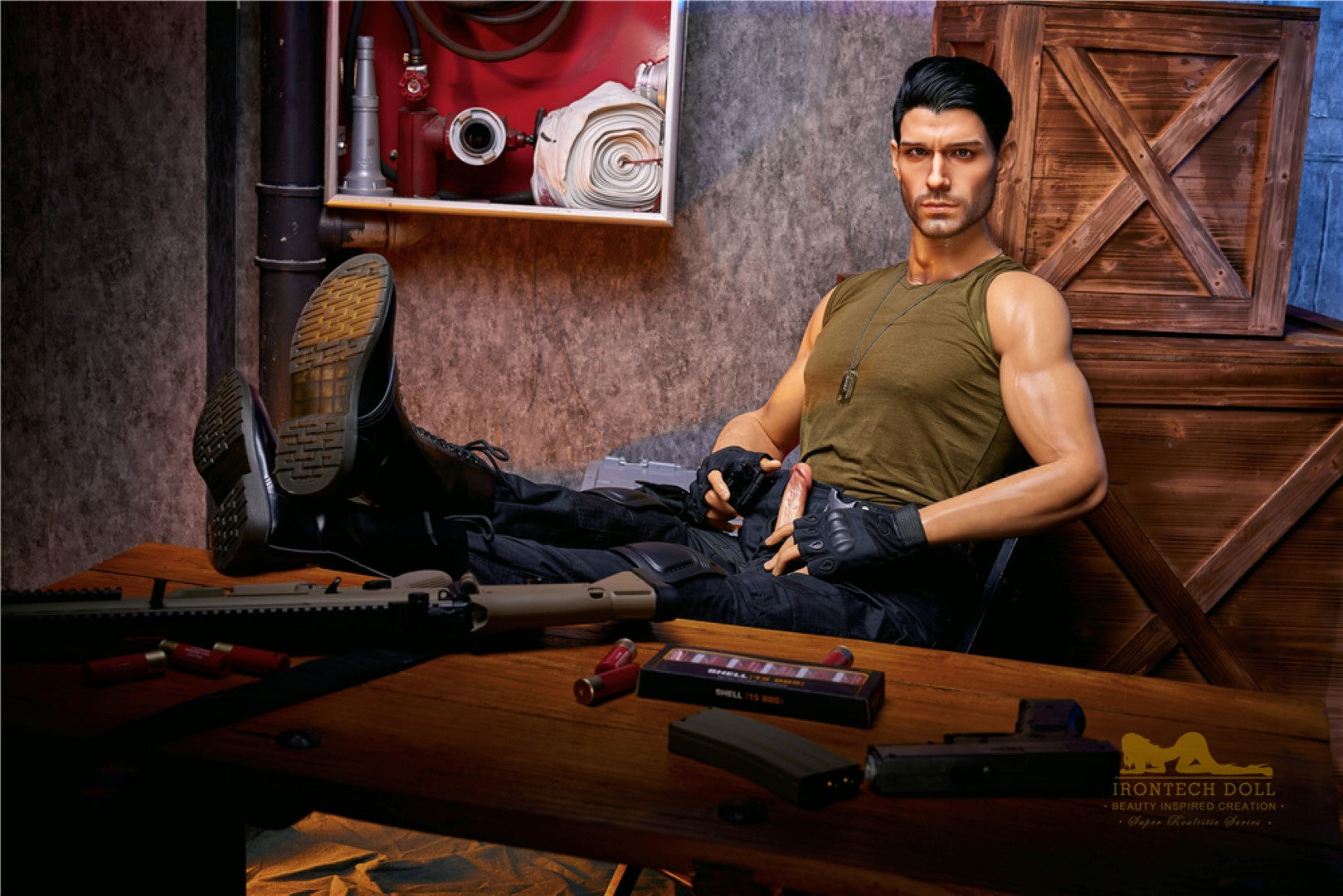 Thomas male Sex doll (Irontech Doll 176cm M5 silicone)