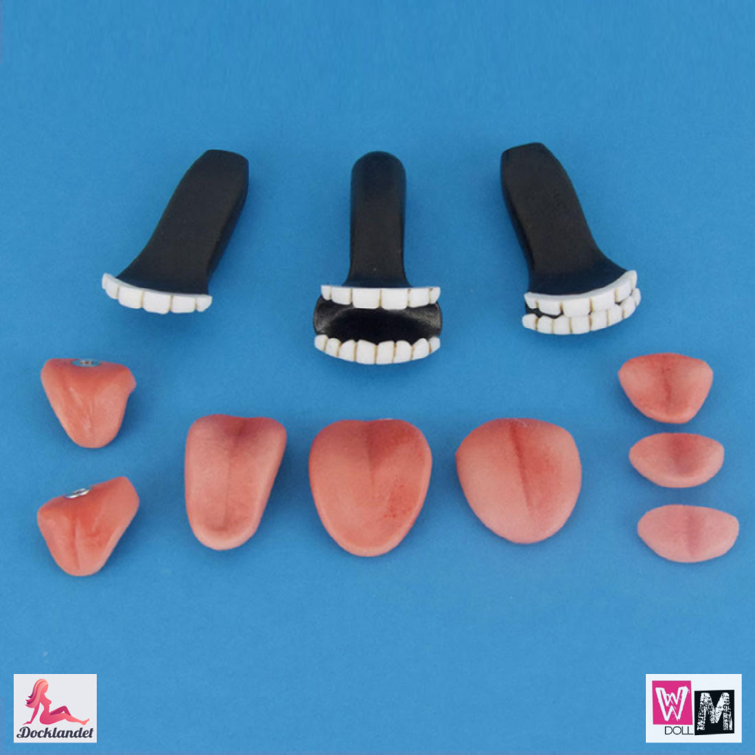 Teeth & tongue sets (WM-Doll)