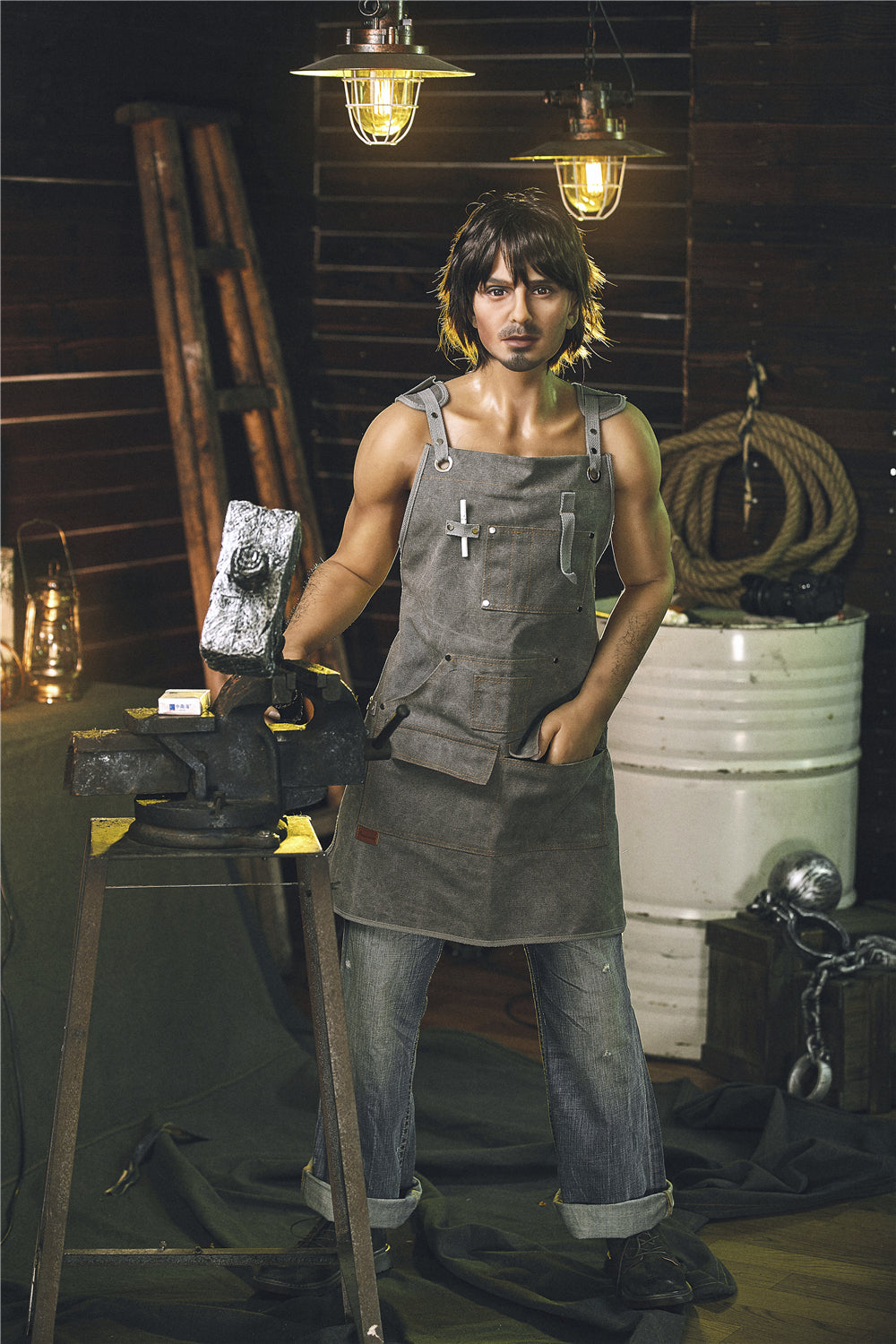 Nicholas male Sex doll (Irontech Doll 162cm #204 TPE)