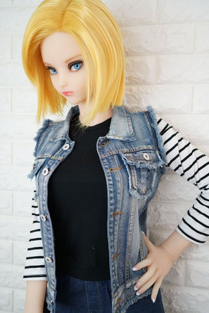 Lazuli Android 18 sex doll (Irokebijin 140cm Ecup TPE/silicone)