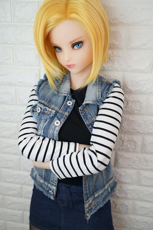 Lazuli Android 18 sex doll (Irokebijin 140cm Ecup TPE/silicone)