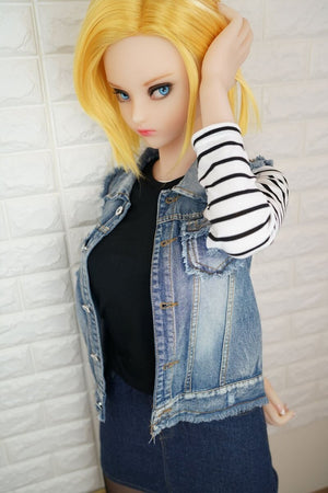 Lazuli Android 18 sex doll (Irokebijin 140cm Ecup TPE/silicone)